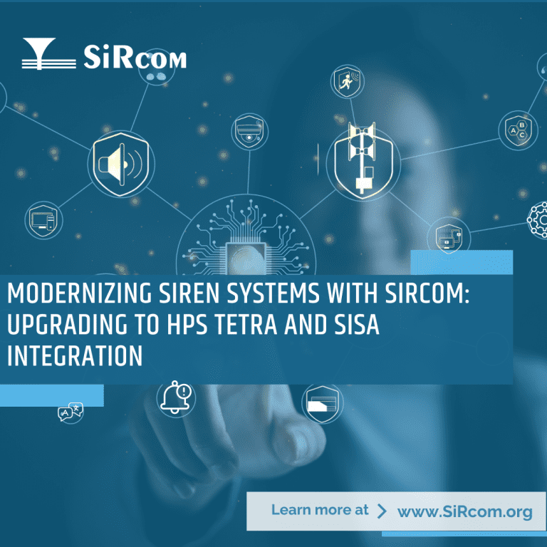 Modernizing Siren Systems with SiRcom: Upgrading to HPS Tetra and SiSA Integration